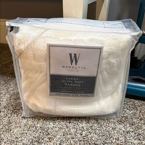 Wamsutta White Ultra Soft Sarong - Ladies' Wrap
